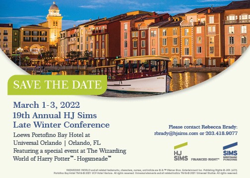 Save the Date image for HJ Sims 2022 Late Winter Conference